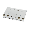 Fender Fender HiMass 5-String Bass Wide Bridge Assembly With Zinc Saddles, Chrome - 2