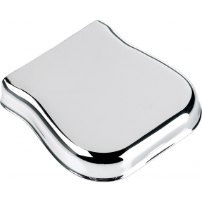 Fender Pure Vintage Telecaster Ashtray Bridge Cover, Chrome - 1