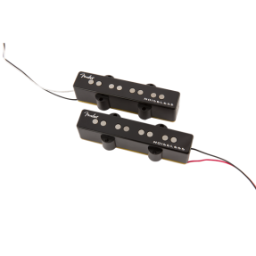 Fender Gen 4 Noiseless Jazz Bass Pickups, Set of 2 - 1