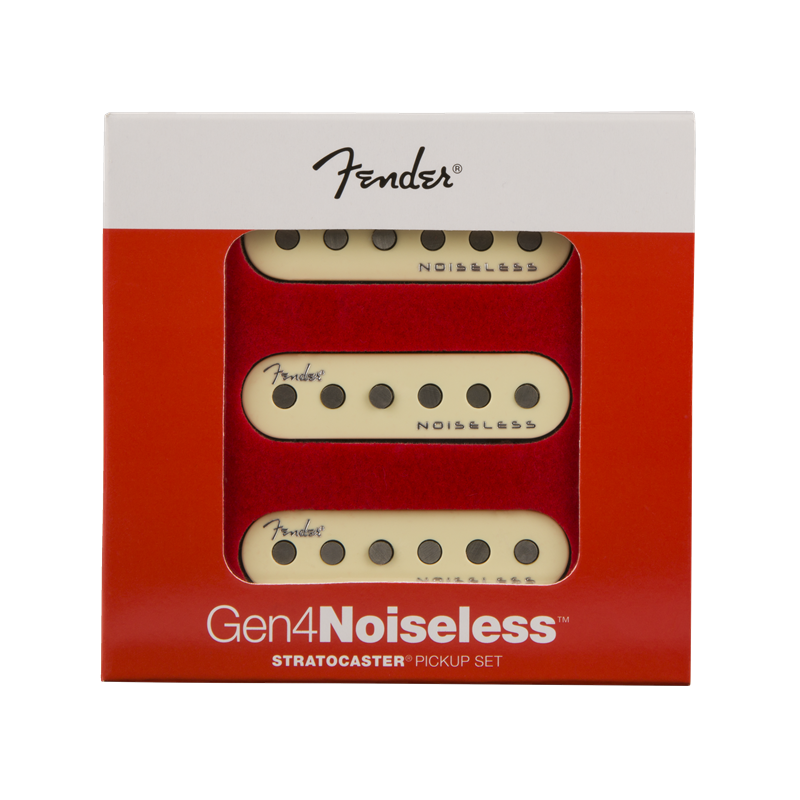 Fender Gen 4 Noiseless Stratocaster Pickups, Set of 3 - 3