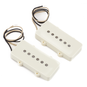 Fender Pure Vintage '65 Jazzmaster Pickup Set, Vintage White (2) - 1