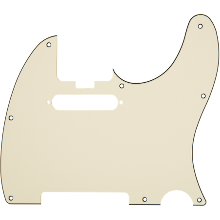 Fender Elite Tele Pickguard Parchment 3-Ply - 1