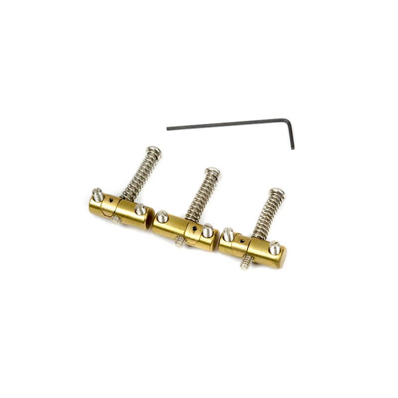 Fender Movable Intonating Tele Saddle Kit - 2 Fender Movable Intonating Tele Saddle Kit - 2