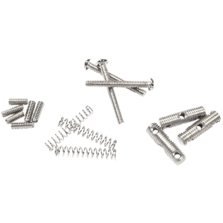 Fender Pure Vintage '64 Telecaster Saddle Kit, Nickel - 1