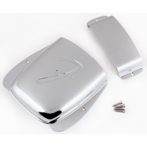 Fender Pure Vintage Jazz Bass Ashtray Cover Set, Steel/Chrome - 1
