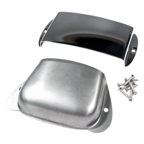 Fender Pure Vintage Precision Bass Ashtray Cover Set, Steel/Chrome - 1