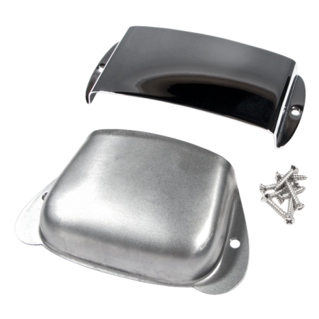 Fender Pure Vintage Precision Bass Ashtray Cover Set, Steel/Chrome - 1