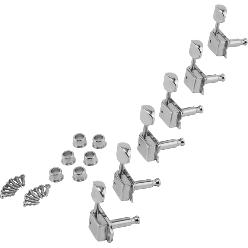 Fender American Vintage Guitar Tuners, Staggered - 3 Fender American Vintage Guitar Tuners, Staggered - 3