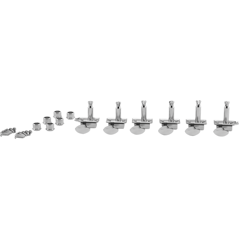 Fender American Vintage Guitar Tuners, Staggered - 4 Fender American Vintage Guitar Tuners, Staggered - 4