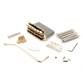 Fender 6-Saddle American Vintage Series Stratocaster Tremolo Assembly (Gold) - 1