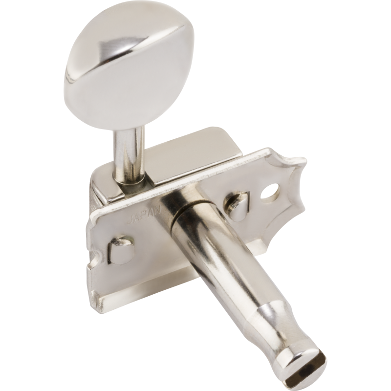 Fender American Vintage Stratocaster/Telecaster Tuning Machines, Left-Handed (Nickel) (6) - 3 Fender American Vintage Stratocaster/Telecaster Tuning Machines, Left-Handed (Nickel) (6) - 3