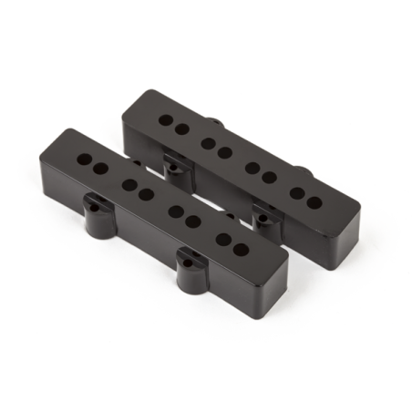 Fender Pickup Covers, Pure Vintage Jazz Bass Black (2) - 1