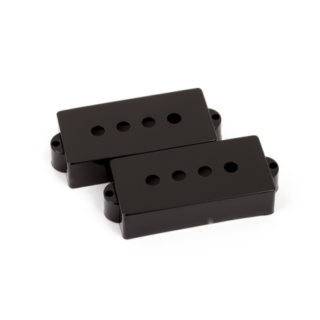 Fender Pickup Covers, Pure Vintage Precision Bass Black (2) - 1