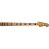 Fender Classic Series 70's Precision Bass Neck, 20 Medium Jumbo Frets, Block Inlay, Maple - 1