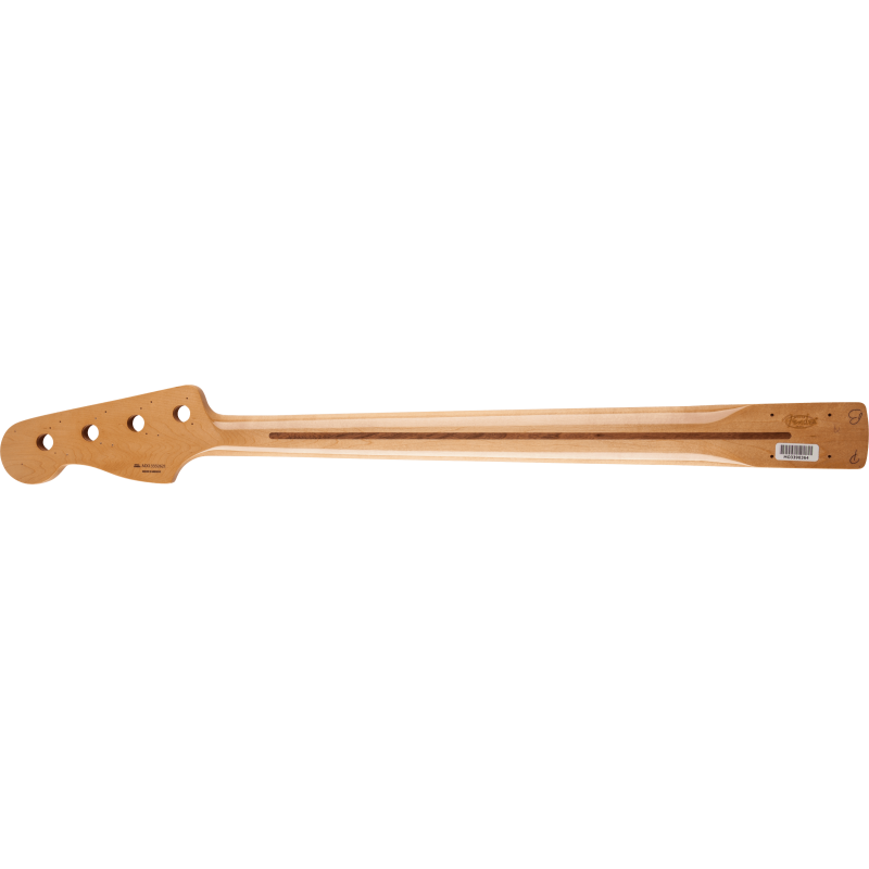 Fender Classic Series 70's Precision Bass Neck, 20 Medium Jumbo Frets, Block Inlay, Maple - 3