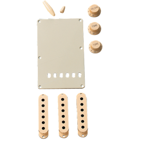 Fender Accessory Kit, Stratocaster, Aged White - 1