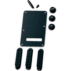 Fender Accessory Kit, Stratocaster, Black - 1