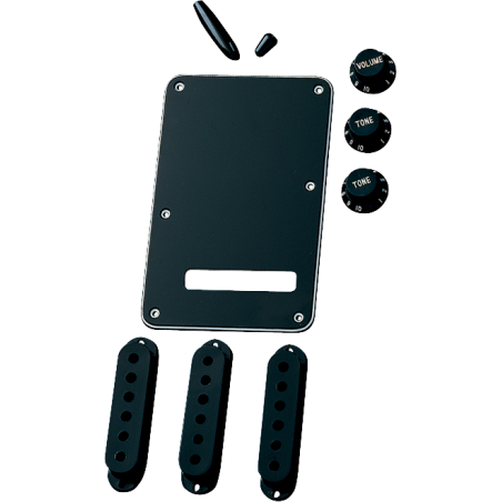 Fender Accessory Kit, Stratocaster, Black - 1