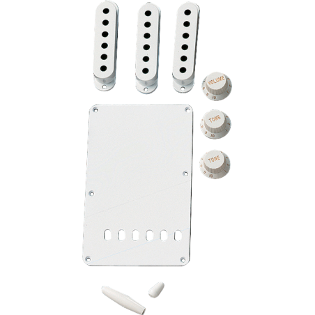 Fender Accessory Kit, Vintage-Style Stratocaster, White - 1