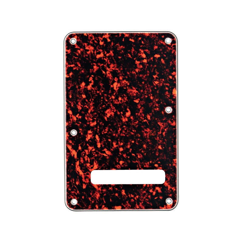 Fender Backplate, Stratocaster, Tortoise Shell, 4-Ply - 1