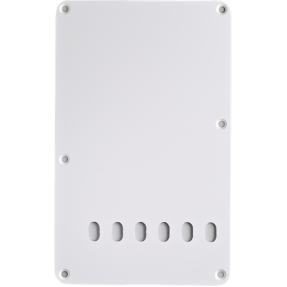 Fender Backplate, Vintage-Style Stratocaster, White, 1-Ply - 1
