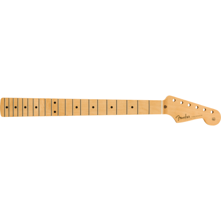 Fender Classic Player '50s Stratocaster Neck, 21 Medium Jumbo Frets, Maple, Soft "V" Shape, Maple Fingerboard - 1