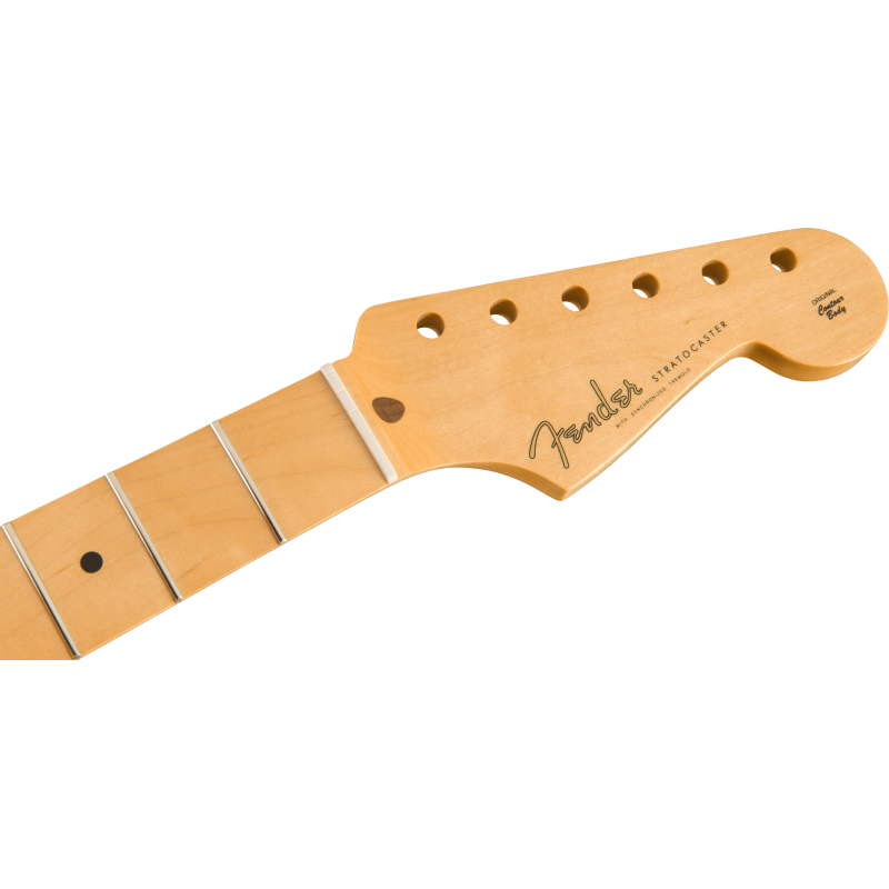 Fender Classic Player '50s Stratocaster Neck, 21 Medium Jumbo Frets, Maple, Soft "V" Shape, Maple Fingerboard - 3