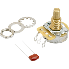 Fender 500K Solid Shaft Potentiometer (Vol. or Tone) - 1