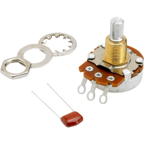 Fender 500K Split Shaft Potentiometer (Vol or Tone) - 1