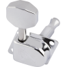 Fender 70s "F" Style Stratocaster/Telecaster Tuning Machines Chrome (6) - 2 Fender 70s "F" Style Stratocaster/Telecaster Tuning Machines Chrome (6) - 2