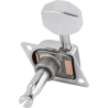 Fender 70s "F" Style Stratocaster/Telecaster Tuning Machines Chrome (6) - 3 Fender 70s "F" Style Stratocaster/Telecaster Tuning Machines Chrome (6) - 3