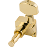 Fender American Standard Series Stratocaster/Telecaster Tuning Machines Gold (6) - 3 Fender American Standard Series Stratocaster/Telecaster Tuning Machines Gold (6) - 3