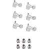 Fender American Standard Series Stratocaster/Telecaster Tuning Machines Chrome (6) - 1 Fender American Standard Series Stratocaster/Telecaster Tuning Machines Chrome (6) - 1