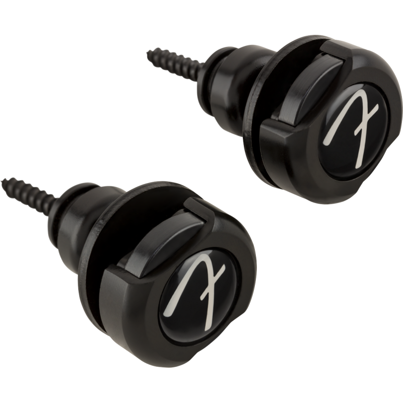 Fender Infinity Strap Locks, Black - 1 Fender Infinity Strap Locks, Black - 1