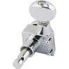 Fender Fender Staggered Locking Tuners with Vintage-Style Buttons, Polished Chrome (6) - 3 Fender Fender Staggered Locking Tuners with Vintage-Style Buttons, Polished Chrome (6) - 3