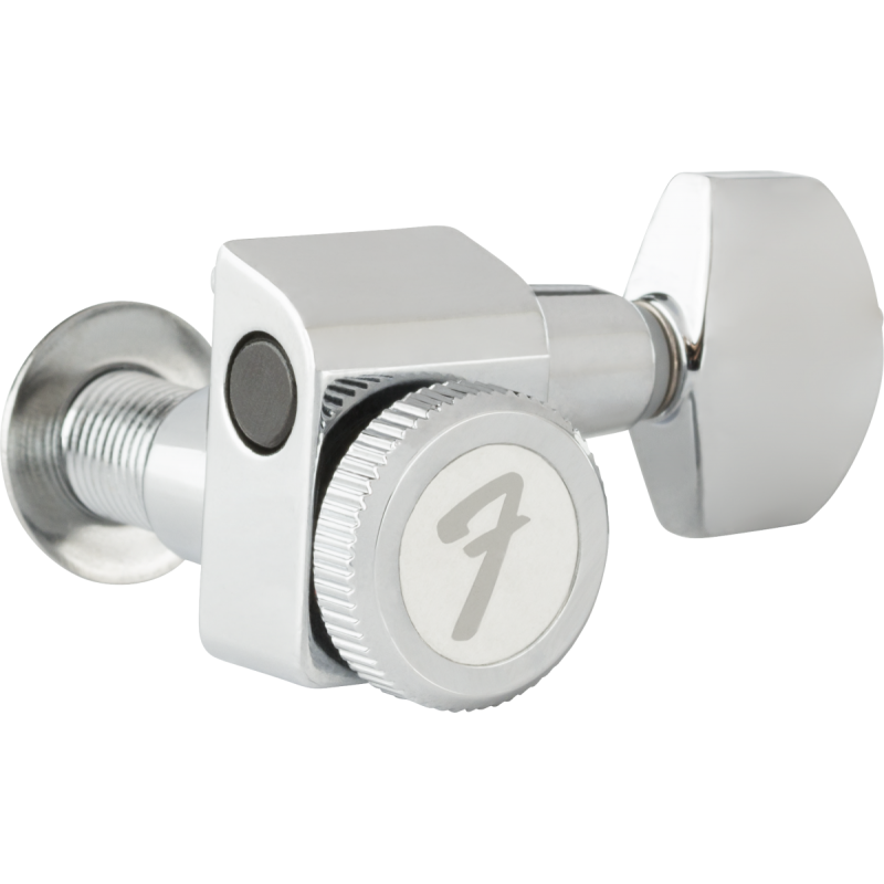 Fender Locking Tuners, All Short, Chrome - 2 Fender Locking Tuners, All Short, Chrome - 2