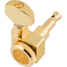 Fender Locking Stratocaster/Telecaster Staggered Tuning Machines (Gold) (6) - 2 Fender Locking Stratocaster/Telecaster Staggered Tuning Machines (Gold) (6) - 2