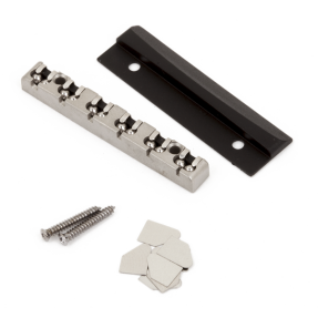 Fender LSR Roller Nut Assembly (Brushed Chrome) - 1