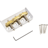 Fender 3-Saddle Custom "Cut-Off" Vintage-Style Tele Bridge with Compensated Brass Saddles - 1 Fender 3-Saddle Custom "Cut-Off" Vintage-Style Tele Bridge with Compensated Brass Saddles - 1