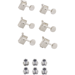 Fender ClassicGear Tuning Machines, Chrome - 1