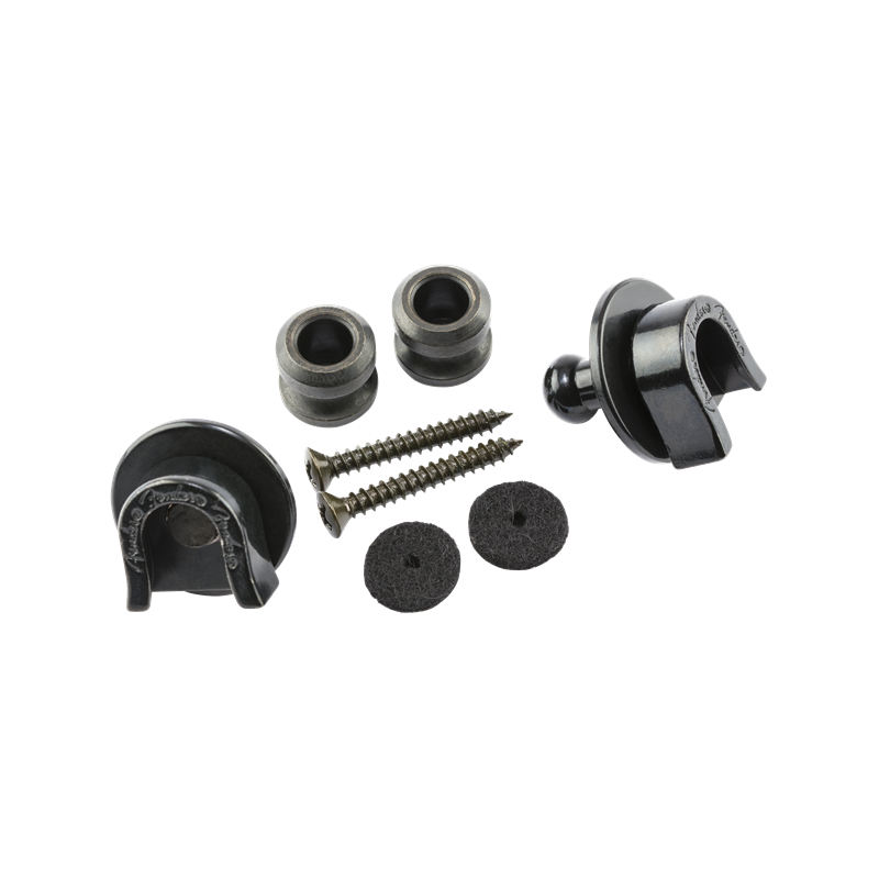 Fender Fender Security Strap Locks, Black - 1 Fender Fender Security Strap Locks, Black - 1