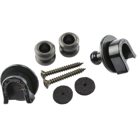 Fender Fender Security Strap Locks, Black - 1