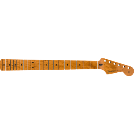 Fender Roasted Maple Stratocaster Neck, 21 Narrow Tall Frets, 9.5", Maple, C Shape - 1