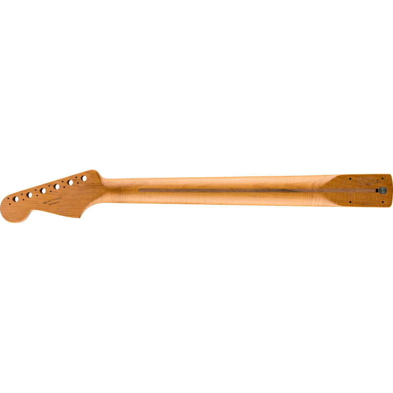 Fender Roasted Maple Stratocaster Neck, 21 Narrow Tall Frets, 9.5", Maple, C Shape - 2