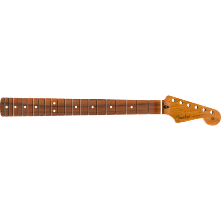 Fender Roasted Maple Stratocaster Neck, 21 Narrow Tall Frets, 9.5", Pau Ferro, C Shape - 1