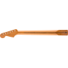 Fender Roasted Maple Stratocaster Neck, 21 Narrow Tall Frets, 9.5", Pau Ferro, C Shape - 2