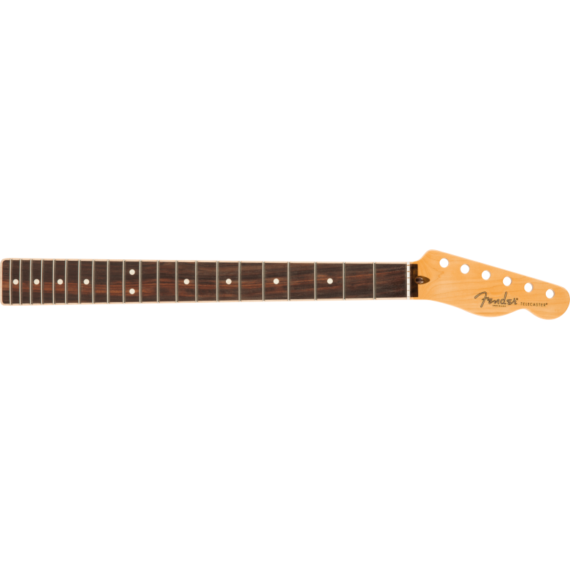 Fender American Channel Bound Telecaster Neck, 21 Med Jumbo Frets, Rosewood - 1