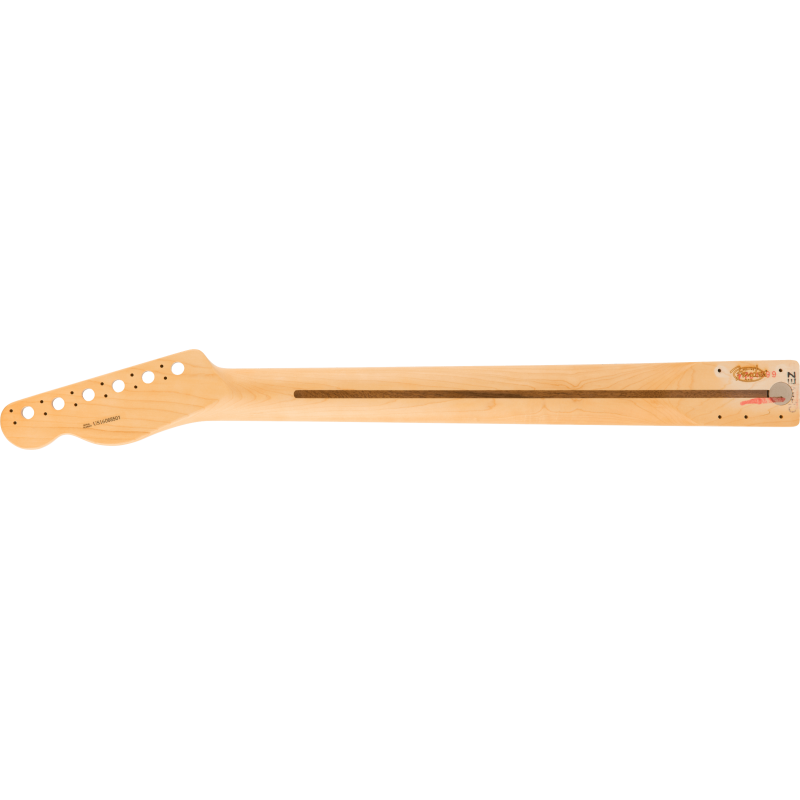 Fender American Channel Bound Telecaster Neck, 21 Med Jumbo Frets, Rosewood - 2