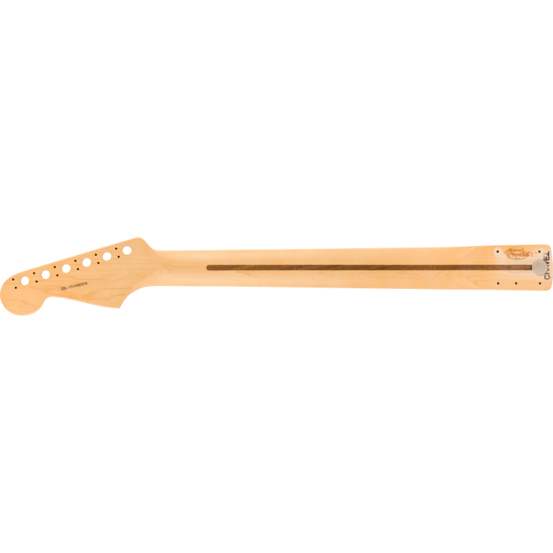 Fender American Channel Bound Stratocaster Neck, 21 Med Jumbo Frets, Rosewood - 2