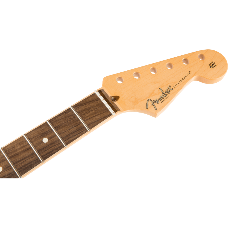 Fender American Channel Bound Stratocaster Neck, 21 Med Jumbo Frets, Rosewood - 3